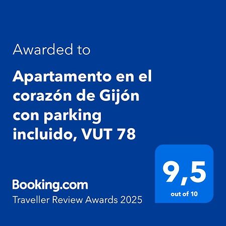 Apartamento En El Corazon De Gijon Con Parking Incluido, Vut 78 Exteriér fotografie